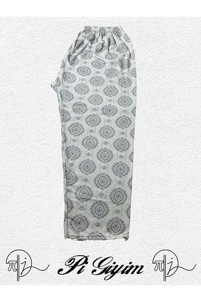 PİERLES Pantaloni de pijama de iarnă pentru femei - cu lână în interior p01