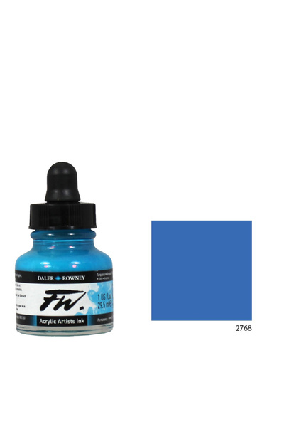 Daler Rowney FW Ink Likit Akrilik 29.5ml - Indigo 2768