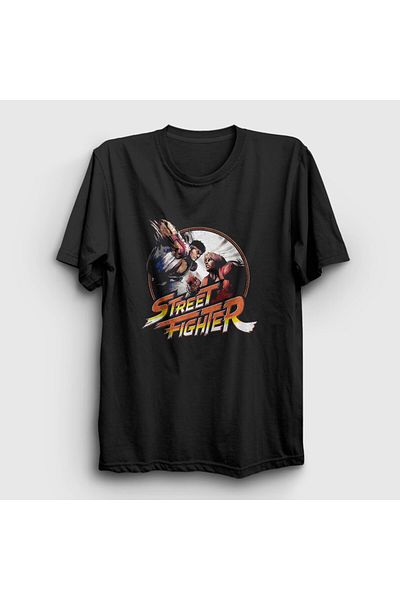 Presmono Μπλουζάκι Unisex Black Ryu Vs Ken Street Fighter 411243 ττ