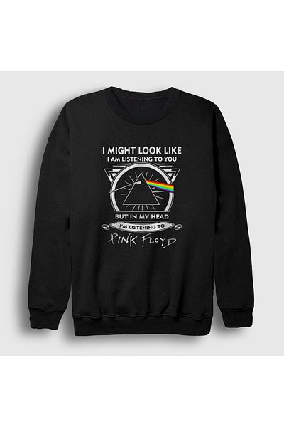 Presmono Унисекс черен суитшърт Pink Floyd Loaded - 351359tt
