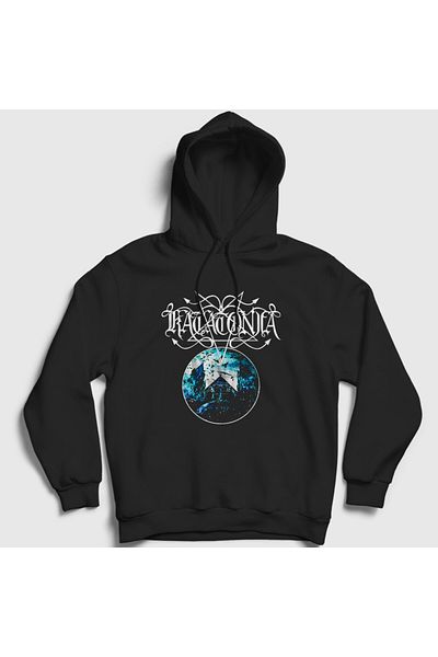 Presmono Φούτερ Unisex Μαύρο Haunted House Katatonia με κουκούλα 403111 ττ