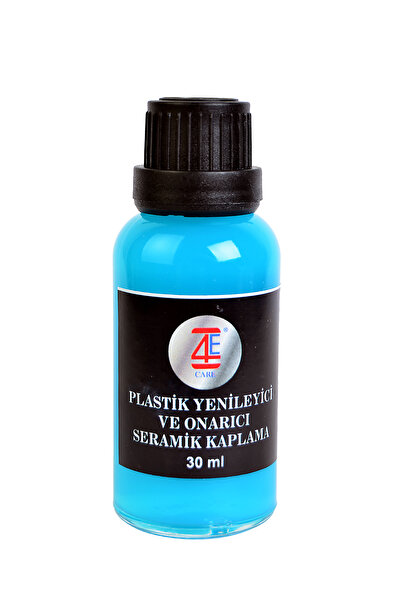4E CARE Plastik Yenileyici Ve Onarıcı Seramik Kaplama 30 ml Cam Şişe