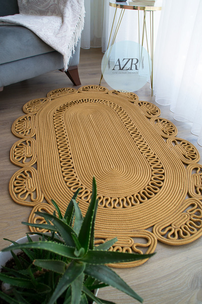 AZR HOME DESİGN JÜT HALI KİLİM PASPAS