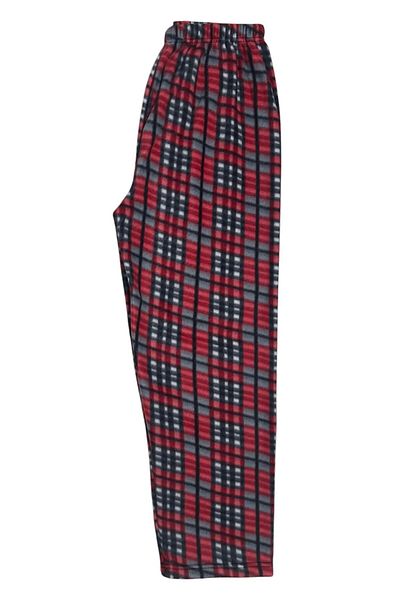 PİERLES Women's Fleece Pajamas Winter with Elastic Waist -P01