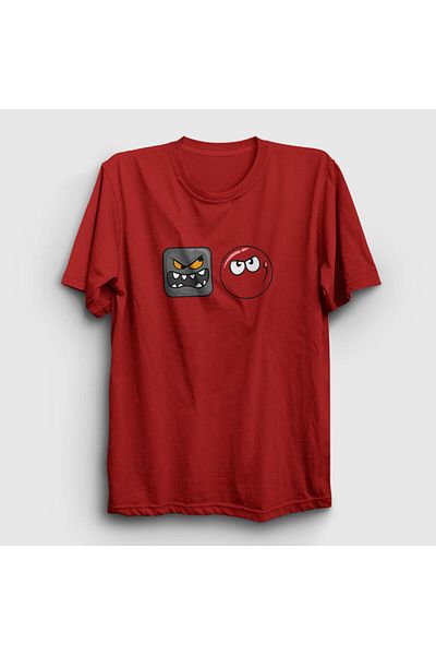 Presmono Μπλουζάκι Unisex Red Evil Square Game Red Ball 358038 ττ