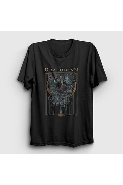 Presmono Μπλουζάκι Unisex Black Candle Band Draconian 356720 ττ
