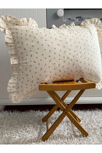 Hayalperest Muslin Bouquet Pattern 50*70 Pillow Case 1 Piece