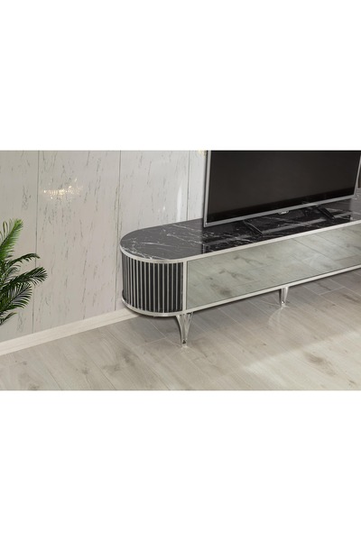 Home DEREN ŞÖMİNELİ BLUETOOTH'LU TV SEHPASI