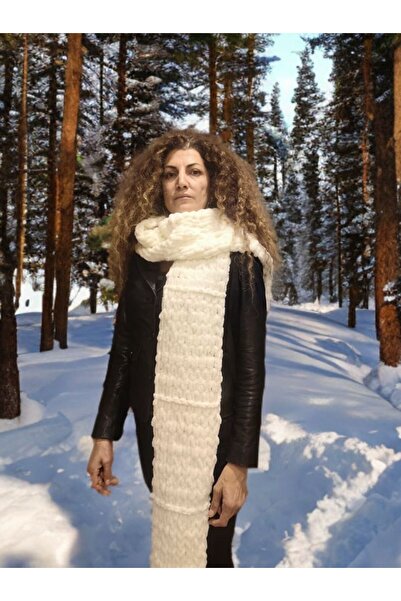 Alize puffy peluş atkı