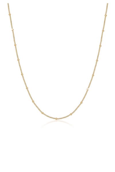 ELLI Halskette Damen Satte Kette Basic Classic Fein in 925 Sterling Silber