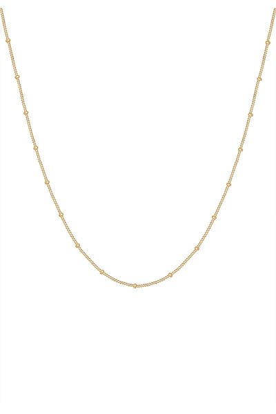ELLI Halskette Damen Satte Kette Basic Classic Fein in 925 Sterling Silber