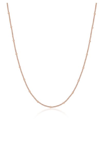 ELLI Dámský náhrdelník - Satte Chain, Basic Classic 925 Sterling Silver