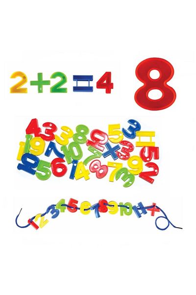 DEDE Nessiworld King Kids Educational Numbers 192 Pieces