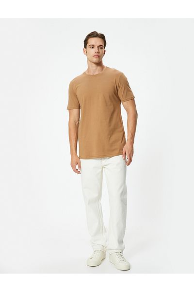 Koton Slim Fit Crew Neck Short Sleeve Basic T-Shirt