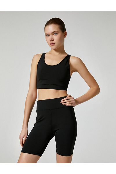 Koton Sports Biker Leggings High Waist Slim Fit
