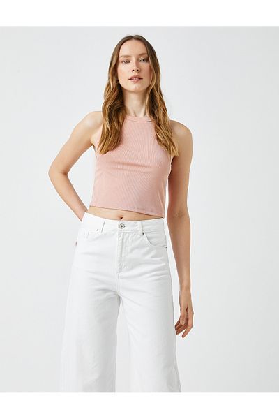 Koton Crop Atlet Halter Guler