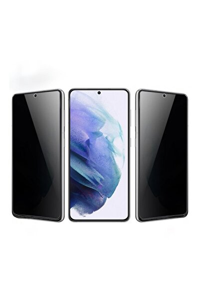 Zebana Samsung Galaxy S20 Uyumlu Tam Kaplayan Edge Hayalet Ekran Koruyucu Siyah