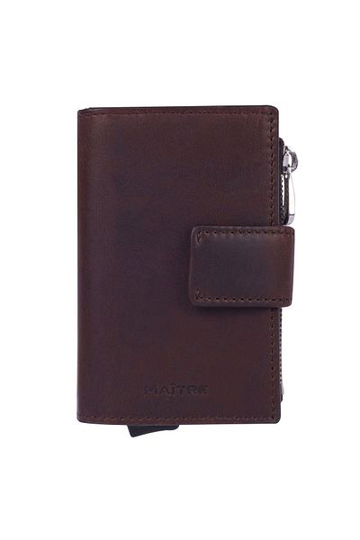 MAITRE Birkheim C-Four Kreditkartenetui RFID Schutz Leder 6,5 cm