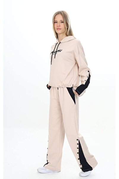 Pantulux Παιδικό 100% βαμβακερό 2 κλωστές χτενισμένο ύφασμα με κουκούλα φόρμα-179