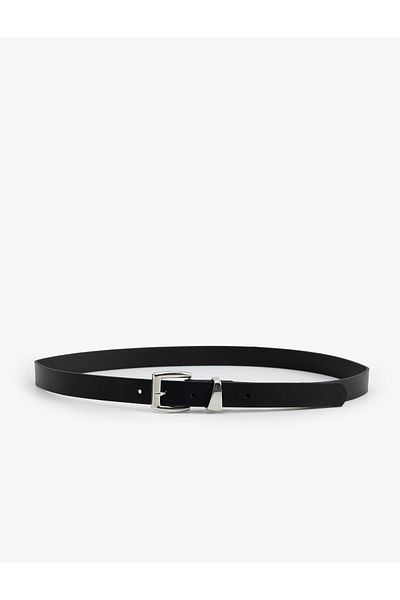 Koton Faux Leather Belt - Metal Buckle Detail