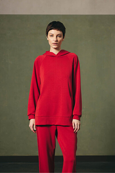 Hays Kadın Soft Touch Uzun Kollu Fermuar Detaylı Sweatshirt