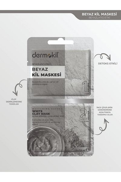 Dermokil Whitening Effective Clay Mask 2X7.5