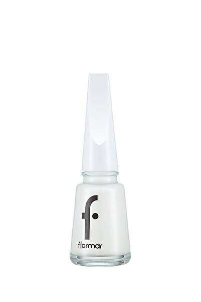 Flormar Klasik Parlak Bitişli Yüksek Pigmentli Oje - Nail Enamel- 310 Snow Whıte New- 8682536035859