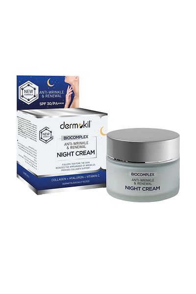 Dermokil Anti Age Anti-Wrinkle and Renewing Night Care Cream