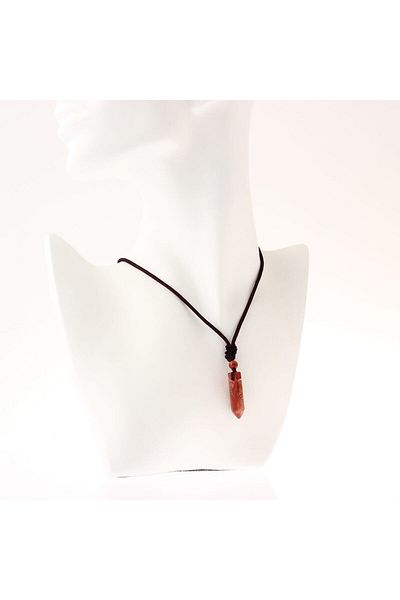 OSMANLI DOĞAL TAŞ Jasper Natural Stone Pendant 3cm