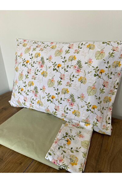 Akçaev ملاءة حديقة مزدوجة وغطاء وسادة.