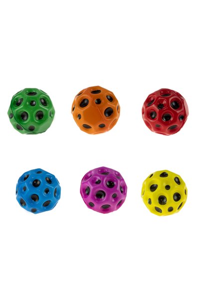 Ailenizin Oyuncakçısı Oyuncak Uzay Topu Zıplayan Top 6'lı Set 6 Cm