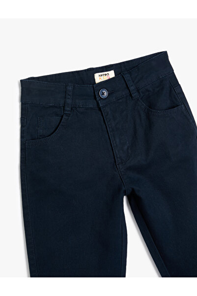Koton Cotton Chino Pants with Pockets