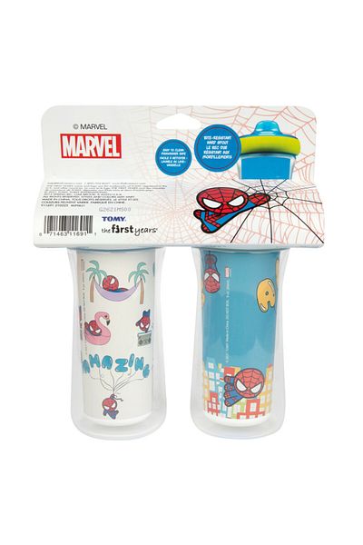 The First Years TFY Marvel Insulated Sippy Cup 2pk