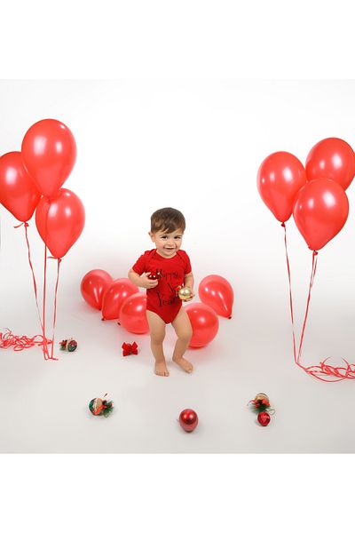Messido 100% Cotton Baby Body Happy New Year Pattern