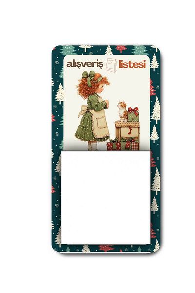 HRS Magnet - Notepad Refrigerator Magnet Note Holder Magnet