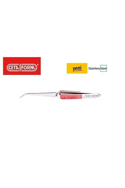 CETA FORM H44-160B-Sa Cross Tweezers (Curved)