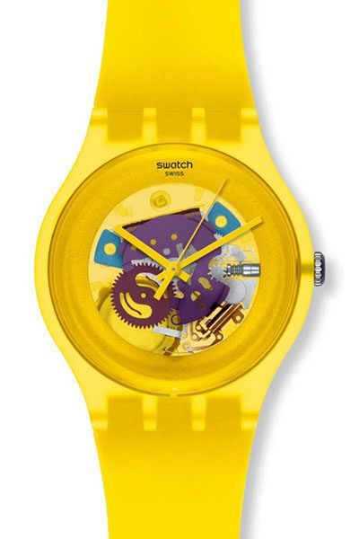 Swatch YELLOW LACQUERED