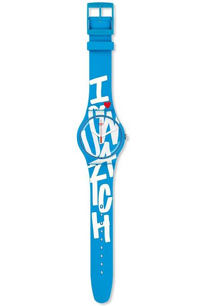 Swatch WHITE IN BLUE
