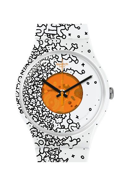 Swatch ORANGE PUSHER