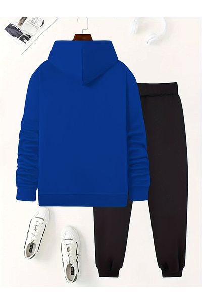 MODAVİBE Hooded 2 Thread Tracksuit Set - Oversize Kangaroo Pocket Winter