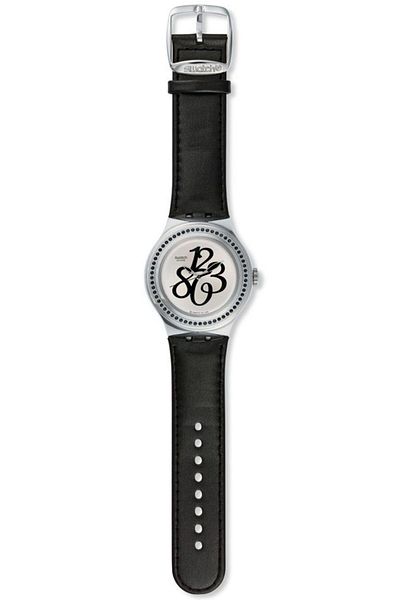 Swatch BLACK GLOSS SILICONE (Kautschuk)