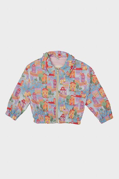 GB Baby Bg Store Baby Girl Patterned Raincoat 23Pfwbg2704