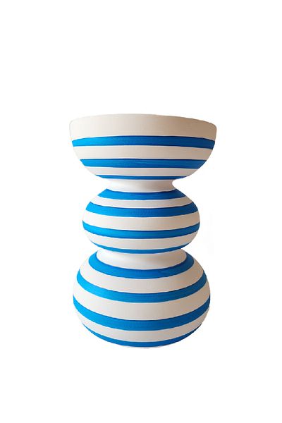 Minteks Mara Small Vaso - Blue/White