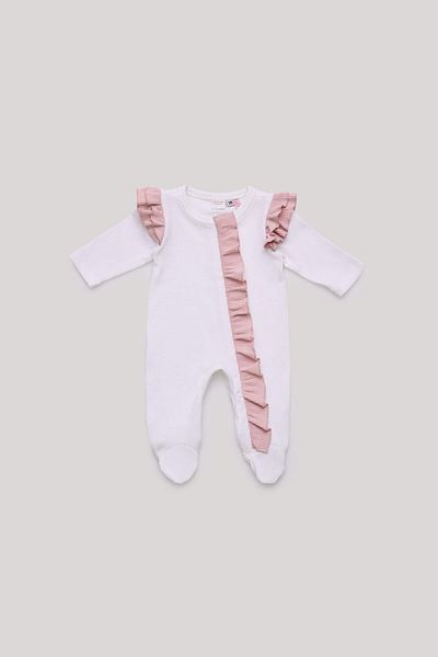 Layette BG Store Baby Girl Ecru Body