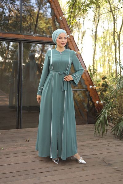 Nissra Ankanoor Mint Sleeve Στόμα και Διπλό Σωληνάριο στο μπροστινό μέρος Ferace Anka 255045