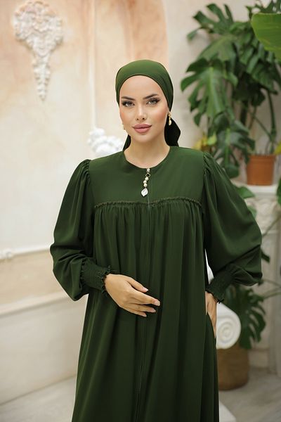 Nissra Ankanoor Khaki Robe Ferace Anka 255008