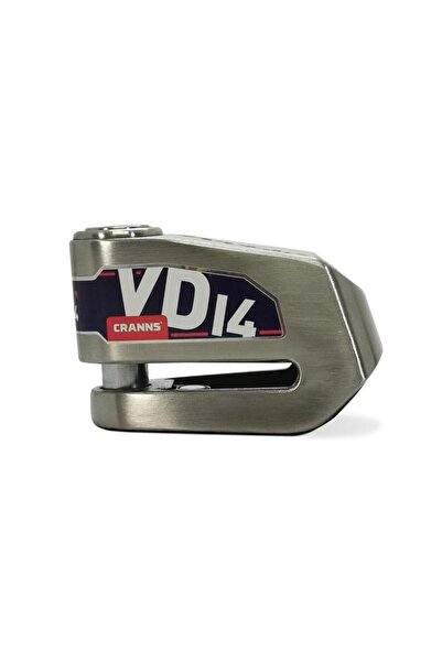 Cranns VD14 Alarmlı Disk Kilidi 304 Paslanmaz SRA Sertifikalı