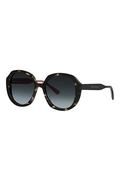 Tommy Hilfiger Havana 54 Model Women's Sunglasses - Th 2106/S 086