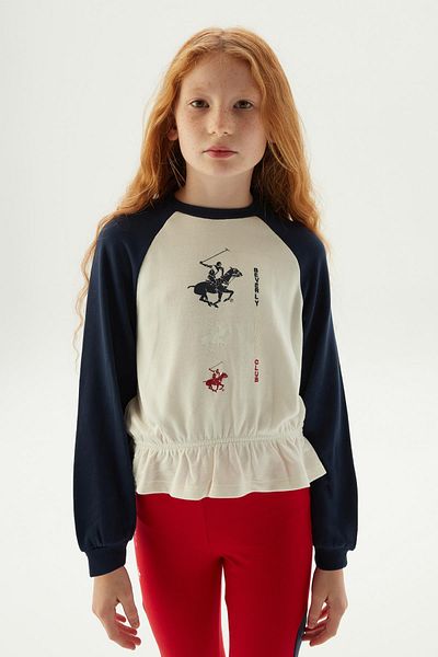 Beverly Hills Polo Club Bg Store Colorful Sweatshirt for Girls 23Pfwbhg404