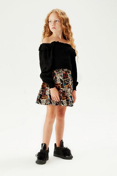 Tyess Bg Store Fusta cu model pentru fete 23fw1tj4302